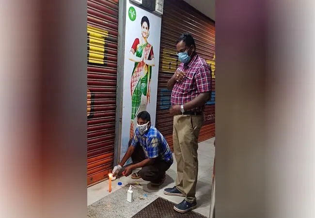 cuddalore district coronavirus employees incident textile shop 